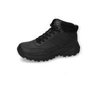 Dockers by Gerli Herren High-Top Sneaker, Männer Halbschuhe,mid Cut,straßenschuhe,Strassenschuhe,Sportschuhe,Turnschuhe,allblack,45 EU