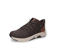 Dockers by Gerli Herren High-Top Sneaker, Männer Halbschuhe,wasserabweisend,Freizeitschuhe,Laufschuhe,mid Cut,Dunkelbraun,42 EU