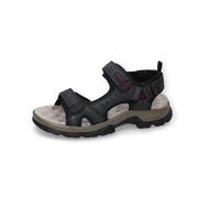 Dockers by Gerli Herren Klassische Sandalen, Männer Sandalen,Aquaschuhe,Klettverschluss,Sommerschuhe,Freizeitschuhe,schwarz,44 EU