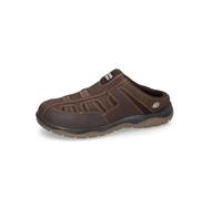 Dockers® by Gerli Nubukleder Pantoletten, braun, 43 Schoko