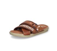 Dockers by Gerli Herren Klassische Sandalen, Männer Sandalen,Wasserschuhe,Aquaschuhe,Klettverschluss,Sommerschuhe,Cognac,44 EU