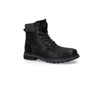 Dockers by Gerli Stiefelette Leder Herren mit Wechselfußbett Schwarz Größe 45