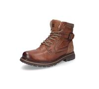 Dockers by Gerli Herren Klassische Stiefeletten, Männer Stiefeletten,Wechselfußbett,warm gefüttert,Kurzstiefel,tan,46 EU