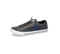 Dockers by Gerli Herren Low-Top Sneaker, Männer Halbschuhe,Freizeit,straßenschuhe,Strassenschuhe,Sportschuhe,grau/blau,41 EU