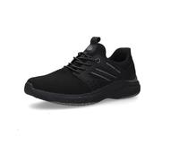 Dockers by Gerli Herren Low-Top Sneaker, Männer Halbschuhe,Freizeitschuhe,Laufschuhe,schnürschuhe,schnürer,Business,allblack,46 EU