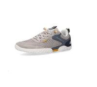 Dockers by Gerli Herren Low-Top Sneaker, Männer Halbschuhe,Laufschuhe,schnürschuhe,schnürer,Business,Freizeit,hellgrau/blau,42 EU