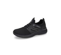 Dockers by Gerli Herren Low-Top-Sneaker – Wechselfußbett, Business/Freizeit – Schwarz 42 EU