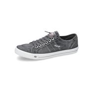 Dockers by Gerli Leinen Slipper/Kletthalbschuh für Herren, grau, Gr. 50 EU