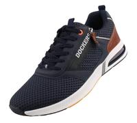 Dockers by Gerli Herren Low-Top Sneaker, Männer Halbschuhe,Sportschuhe,Freizeitschuhe,Laufschuhe,schnürschuhe,dunkelgrau,43 EU