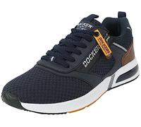 Dockers by Gerli Herren Low-Top Sneaker, Männer Halbschuhe,Sportschuhe,Freizeitschuhe,Laufschuhe,schnürschuhe,dunkelgrau,43 EU