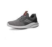 Slip-On Sneaker DOCKERS BY GERLI, Herren, Gr. 45, grau, Lederimitat, Textil, Schuhe, Schlupfschuh, Freizeitschuh, Sneaker mit Elastikschnürung (76711164-45) grau