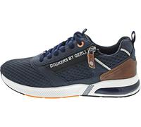 Dockers by Gerli Herren Low-Top Sneaker, Männer Halbschuhe,straßenschuhe,Strassenschuhe,Sportschuhe,Freizeitschuhe,Navy,42 EU