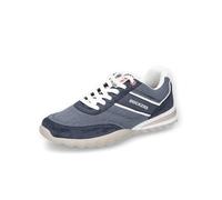 Dockers by Gerli Herren Low-Top Sneaker, Männer Halbschuhe,Wechselfußbett,Freizeitschuhe,Turnschuhe,Laufschuhe,schnürer,Navy,44 EU