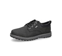 Dockers by Gerli Herren Low-Top Sneaker, Männer Halbschuhe,Wechselfußbett,Turnschuhe,Laufschuhe,schnürschuhe,schnürer,schwarz,43 EU