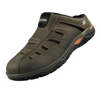 Dockers by Gerli Herren Low-Top Sneaker, Männer Sandalen,offene Schuhe,Strandschuhe,schnürschuhe,schnürer,Halbschuhe,Oliv,46 EU