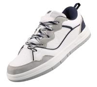 Dockers by Gerli Herren Sneaker Weiß/Blau/Grau EU 46