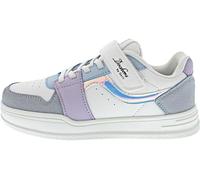Sneaker DOCKERS BY GERLI, Kinder, Gr. 36, weiß (weiß, multi), Lederimitat, sportlich, Schuhe, Retro Sneaker, Klettschuh, Freizeitschuh mit Gummizug (40499439-36) weiß, multi