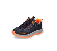 Dockers by Gerli Jungen Low-Top Sneaker, Kinder Halbschuhe,wasserabweisend,straßenschuhe,Strassenschuhe,Sportschuhe,schwarz/blau,33 EU