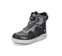 Dockers by Gerli 45RO710 Stiefelette, schwarz/grau, 34 EU