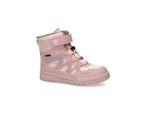Dockers by Gerli Kinder Klassische Stiefeletten, Jungen,Mädchen Stiefeletten,Wechselfußbett,wasserabweisend,warm gefüttert,rosa/Multi,37 EU