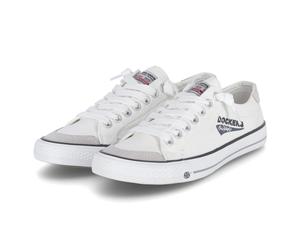 Dockers By Gerli Low Sneaker - Gr. 40 - Weiß - Leder & Textil