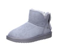 Dockers by Gerli - Schlupfstiefelette klassisch, flacher Absatz bis 25mm grau - Gr. - 39