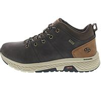 Dockers by Gerli Herren High-Top Sneaker, Männer Halbschuhe,wasserabweisend,Freizeitschuhe,Laufschuhe,mid Cut,Dunkelbraun,42 EU