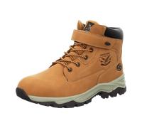 Dockers by Gerli Unisex - Kinder Schnürstiefeletten, Jungen,Mädchen Stiefeletten,wasserabweisend,übergangsschuhe,golden tan,36 EU