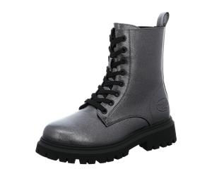 Dockers by Gerli Schnürstiefel für Mädchen, grau, Größe 40 EU