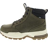 Dockers by Gerli Herren Combat Boots, Männer Stiefeletten,wasserabweisend,warm gefüttert,uebergangsschuhe,Khaki,43 EU