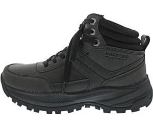 Dockers by Gerli Schnürstiefel Schwarz - Schwarz / 41