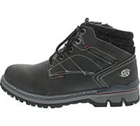 Dockers by Gerli Schnürstiefel Schwarz - Schwarz / 43