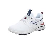 Dockers by Gerli Herren Low-Top Sneaker, Männer Halbschuhe,straßenschuhe,Strassenschuhe,Sportschuhe,Freizeitschuhe,Weiss,41 EU
