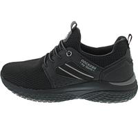 Dockers by Gerli Herren Low-Top-Sneaker – Wechselfußbett, Business/Freizeit – Schwarz 42 EU