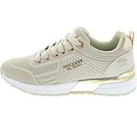 Dockers by Gerli Damen Low-Top Sneaker, Frauen Halbschuhe,schnürer,Business,Freizeit,straßenschuhe,Strassenschuhe,Sand,40 EU