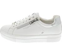 Dockers by Gerli Sportliche Schnürschuhe für Damen, weiß, Gr. 40 EU