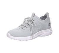 Dockers by Gerli Damen Low-Top Sneaker, Frauen Halbschuhe,Sportschuhe,Freizeitschuhe,Turnschuhe,Laufschuhe,schnürschuhe,hellgrau,40 EU