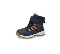 Dockers by Gerli Unisex - Erwachsene Combat Boots, Damen,Herren Stiefeletten,wasserabweisend,warm gefüttert,blau/Multi,33 EU