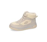 Dockers by Gerli Unisex - Kinder Combat Boots, Jungen,Mädchen Stiefeletten,wasserabweisend,warm gefüttert,beige/Multi,34 EU