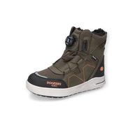 Winterboots DOCKERS BY GERLI Gr. 33, grün (khaki, kombiniert) Kinder Schuhe Stiefel Boots mit praktischem Schnellverschluss (31695850-33)