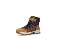 Dockers by Gerli Unisex - Kinder Combat Boots, Jungen,Mädchen Stiefeletten,wasserabweisend,warm gefüttert,braun/Multi,33 EU