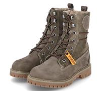 Dockers by Gerli Schnürboots Schnürstiefel grün in EU37
