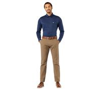 Dockers Chino Hose im Straight Fit aus braunem Twill W31 / L30 Regular Fit