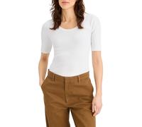 Dockers Damen 3/4 Sleeve Rib Knit Tees, Lucent White, S EU