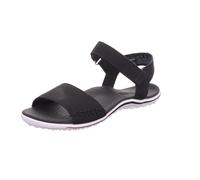 Dockers Damen-Sandalette Schwarz-Weiß 38