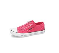 Dockers Damenschuhe Sportliche Schnürer pink/weiss pink/weiss - Gr. - 37