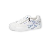 Dockers Damenschuhe Sportliche Schnürer weiss/blau weiss/blau - Gr. - 40