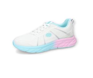 Dockers Damenschuhe Sportliche Schnürer weiss/multi weiss/multi - Gr. - 40