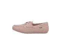 Bootsschuh DOCKERS BY GERLI "Dockers by Gerli Halbschuhe Veloursleder", Damen, Gr. 39, rosa, Veloursleder, Schuhe Bootsschuh (36008325-39) rosa