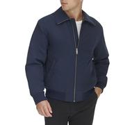 Dockers Herren Golf-Bomberjacke aus Mikro-Twill (Standard und Big & Tall) Windbreaker-Jacke, Marineblau, XL